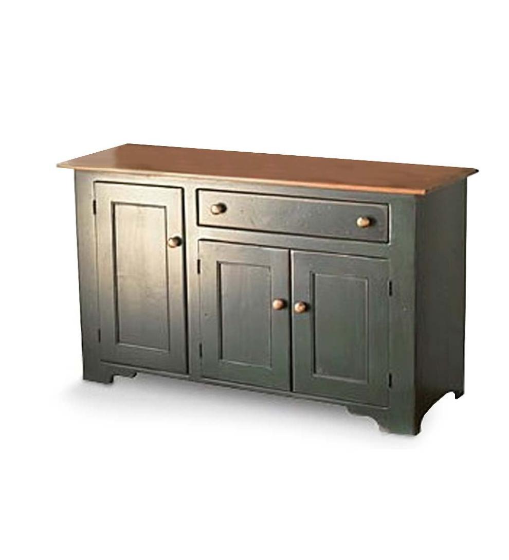 Plow &amp; Hearth Hutches &amp; Cupboards | Indoor Living Buck'S County Hutch