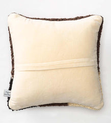 Plow &amp; Hearth Home Accents | Indoor Living Labrador Dogs "Sit" Hand-Hooked Wool Throw Pillow