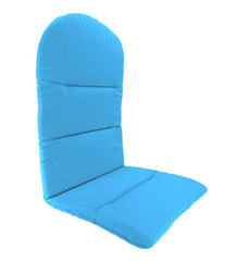 Plow &amp; Hearth Outdoor Furniture Cushions | Outdoor Living Sunbrella Classic Adirondack Cushion, 49" X 20½" X 2½"; Hinged At 18" From Bottom - Beachglass