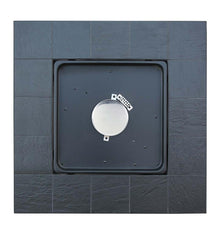 Plow &amp; Hearth Fire Pits | Fireplace &amp; Hearth Brookdale Outdoor Lp Gas Fire Pit With Stamped Tile Mantel, 30"